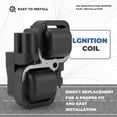 thumbnail image 5 of External Ignition Coil 2876049 4010425 for RZR 800 900 1000 XP EFI 2005-2020 G4908, 5 of 6