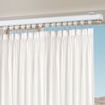 thumbnail image 3 of Heavy Duty Curtain Track System, Adjustable 12-18 Ft Aluminum Alloy, Easy Install, High Load Bearing Up To 2.2lbs/Hook, Slim White Design, Ideal for Home, Hotels, Bathrooms, and More, 3 of 8