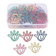 thumbnail image 2 of Clip De Papel, Clips De Notas Especiales En Forma De Mano, Documentos De Cuenta De Mano, Oficina De Regalo, Aprendizaje De Bricolaje Para Notas Adhesivas Fyydes Office Supplies, 2 of 8