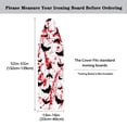 thumbnail image 5 of HELLHERO Polyester Ironing Board Cover 3 Fasteners Quick Install Replacement Ironing Board Covets for Home Ironing Bat Blood Splatter, 5 of 5