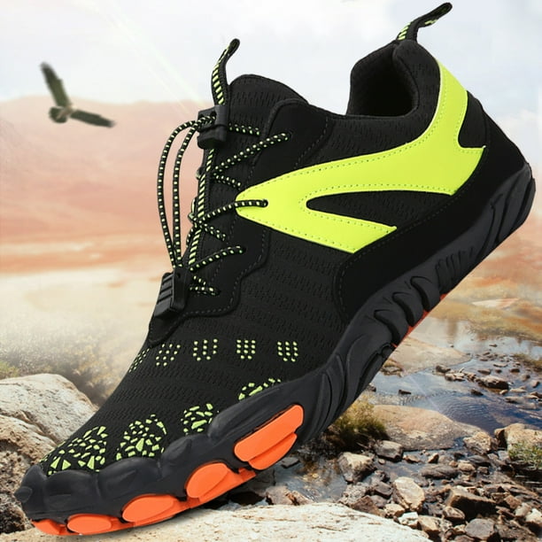 Zapatos de escalada con suela de goma transpirable antideslizante para hombre para caminatas al aire libre JShteea El nuevo