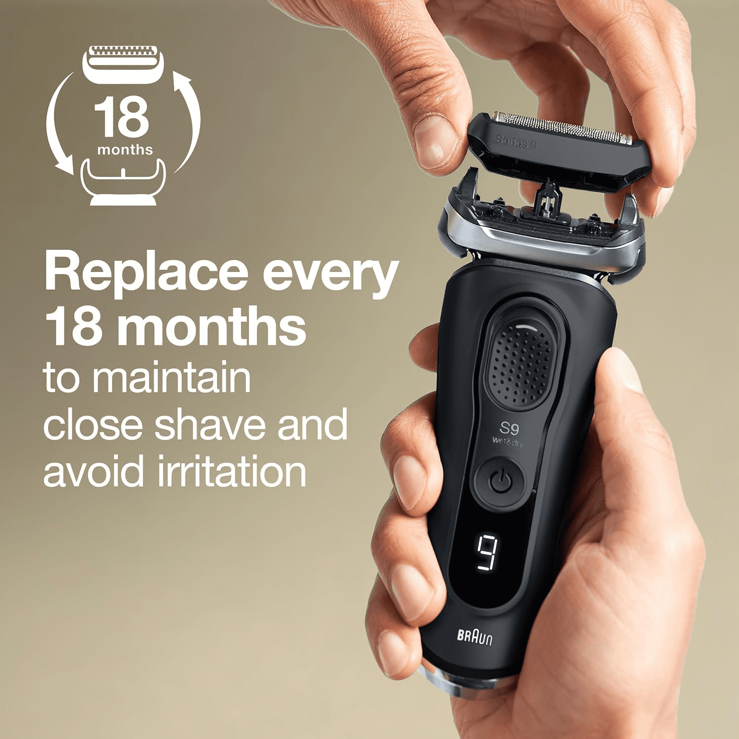 Braun Series 9 92B Shaver Replacement Head, Foil & Cutter for 9030s 9040s 9050cc 9240s 9242s 9280cc, Black - Walmart.com Braun Series 9 92B Shaver Replacement Head, Foil & Cutter for 9030s 9040s 9050cc 9240s 9242s 9280cc, Black - Walmart.com