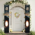 thumbnail image 2 of Easter Door Decorations 180 cm x 30 cm Outdoor Porch Sign Set With Easter Eggs And Rabbits Design For Front Door Yard Party Use, 2 of 8