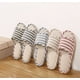 thumbnail image 3 of Pantuflas de lino a rayas suaves para el hogar Volume Four Seasons, pantuflas de lino y algodón para hombre y mujer, 3 of 6