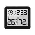 thumbnail image 5 of Termómetro higrómetro automático electrónico de temperatura y humedad, reloj, 5 of 5