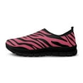 thumbnail image 6 of Psesaysky Zebra Print Red Casual Shoes for Women Fashionable Comfortable Walking Shoes Slip-on Tennis Shoes Loafers for Girls Women, 6 of 8