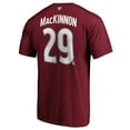 thumbnail image 3 of Men's Fanatics Branded Nathan MacKinnon Burgundy Colorado Avalanche Big & Tall Name & Number T-Shirt, 3 of 3