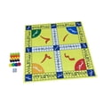 thumbnail image 3 of Juego de dados familiar para 1 a 4 jugadores Juego de ludo para actividades de vacaciones Adultos Verde, 3 of 9