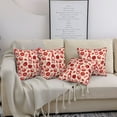 thumbnail image 7 of Throw Pillow Covers, Cute Tomato Ketchup Soft Square Pillow Cases with Invisible Zipper for Couch Bed Sofa, Farmhouse Fall Home Decor 16"x16", 7 of 7