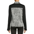 thumbnail image 3 of Avia Women's Brushed 1/4 Zip Top, 3 of 5