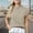 *Beige, variant on ClodeEU Fall Short Sleeve Sweater for Women,Crewneck Slim Fit T Shirts,Knit Tops Fashion Clothing Black,Womens Plus S