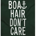 thumbnail image 2 of Boat Hair Don't Care Ocean Vibes Cute Zip Hoodie Sweatshirt Women Brisco Brands 5X, 2 of 6