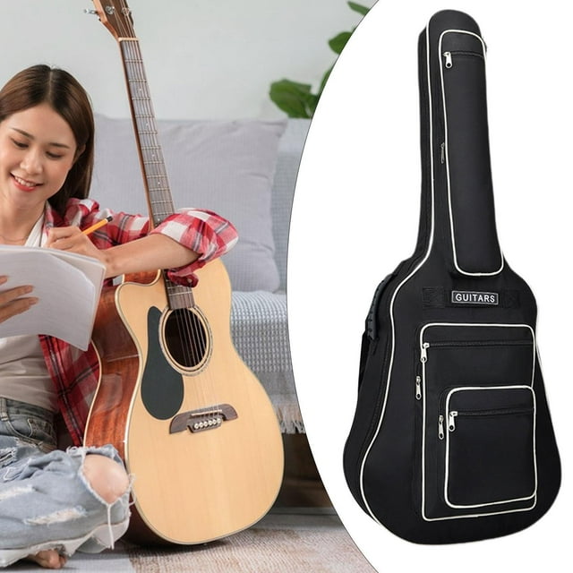 Bolsa para Guitarra Eléctrica Perfecl Estuche Acolchado para Guitarras Acústicas