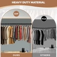 thumbnail image 4 of Closet Rods for Hanging Clothes to es Adjustable Heavy Duty Closet Rod Easy to Install Closet Poles for Hanging Clothes Wardrobes Laundry Perfect for Closet Organizer, 4 of 6