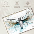 thumbnail image 6 of Elephant Stock Golden Night Hummingbird Wall Art - Horizontal Canvas Wall Art - Living Room Wall Decor - Animal Canvas - Gray And Turquoise Decor By Ashvin Harrison - 48" x 32", 6 of 8