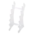 thumbnail image 3 of Abbracc 6 Rack Pencil Display Rack Tools Organizer Holder Stand Brush Rack Ornaments Clear, 3 of 9