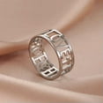 thumbnail image 6 of Cross Faith Hope Love Words Ring Sideways Religious Inspirational Ring Jewelry, 6 of 9