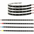 thumbnail image 5 of 12V Waterproof LED Strip Lights, 6/12/18 Pack DC 12V Ultra Bright 150 LEDs Car Underbody Light, IP68 Flexible Mini LED Light Strips for Car Interior Exterior, Motorcycle, Truck, Boat, Home Decor, 5 of 19