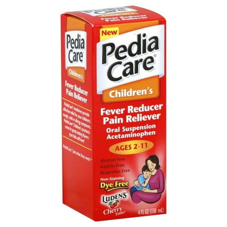 Pediacare Pedicare Cherry Suspension - Dye Free