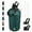 Army Green, variant on BJPKPK Half Gallon Insulated Water Bottles with Straw Lid,64oz Large Water Bottle,Stainless Steel Water Bottles with 3 Lids and Paracord Handle, Water Bottle for Hot & Cold Liquid, Gray