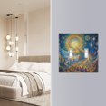 thumbnail image 5 of Dailycode Light Switch Plate Covers 2 Gang Wall Plate Plastics Outlet Covers for Kitchen Home Office Decor Infinite Path Lead To Sun, 5 of 8
