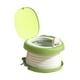 thumbnail image 2 of Inodoro plegable portátil para niños, silla de entrenamiento para orinal, plegable, material PP, antideslizante Verde, 2 of 8