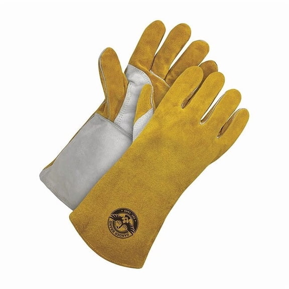 Bdg PR,Welding Gloves,L,Gauntlet,5.5" Cuff L 60-9-7800