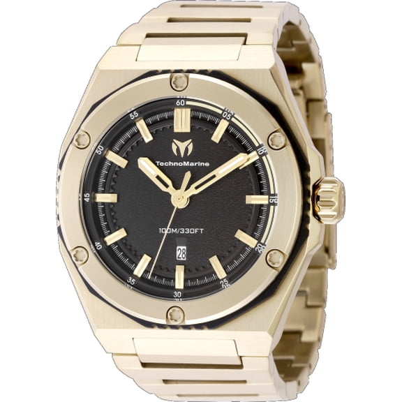 Technomarine Men's CORAL Black Dial Watch - TM-416078