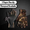 thumbnail image 3 of Gants de Pêche pour Hommes, Imperméables, Coupe 3-Doigts, Camping, Randonnée, Chauds et Légers, 3 of 7