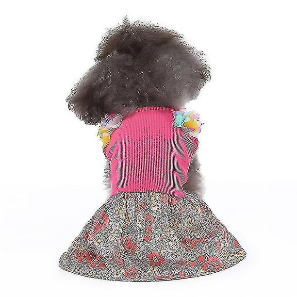 Evago Cute Pet Dress Dogs Dresses Floral Dog Dress For Small Dogs Spri