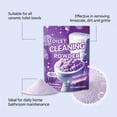 thumbnail image 5 of Toilet Bowl Cleaner, Deep Cleaning Foam Stain Remover Powder, Safe Toilet Cleaning That Deodorizes and Freshens Bathroom, Septic Safe, 1 Pack, 5 of 11