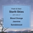 thumbnail image 5 of Mainstays Single-Wick Twist Glass Jar Scented Candle, Starlit Skies, 7oz., 5 of 9