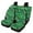 Christmas Lights, variant on Jeiento Christmas Car Seat Covers for Front Rear Seats Full Set of 4 Candy Cane Auto Bucket Seat Cushion Rear Bench Protector Van SUV Truck Automotive Interior Accessories Black