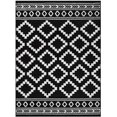 thumbnail image 2 of HR Southwestern Rug for Living Room Antiqued Trellis Black and White Area Rug Boho Dcor Rugs 8x10 for Bedroom, 2 of 10