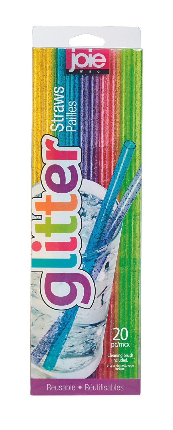 GLITTER PET-G STRAWS