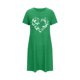 thumbnail image 4 of Camisón corto de mujer, vestido de largo medio con estampado de moda, camisón corto extragrande de mujer, camisón de manga corta con estampado de pecho a la moda, camisón de mujer, 4 of 6