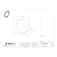 thumbnail image 2 of Rotor Clip SH-100ST ZD 1 x .042 in. Carbon Steel Zinc Dichromate Yellow External RingPack of 50, 2 of 4
