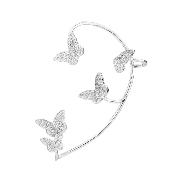 Heliisoer Boucles d'Oreilles Mode Diamant Femmes Sans Boucles d'Oreilles 1PC