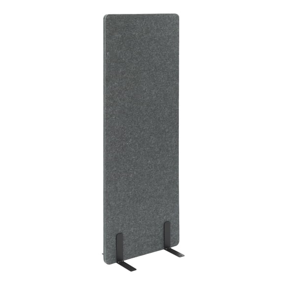Dwellnix Durable Desk Divider Privacy Panel with Recycled PET, Anti-Peeping Screen, and Rust-Resistant Iron Frame for Office and Workspace Separation