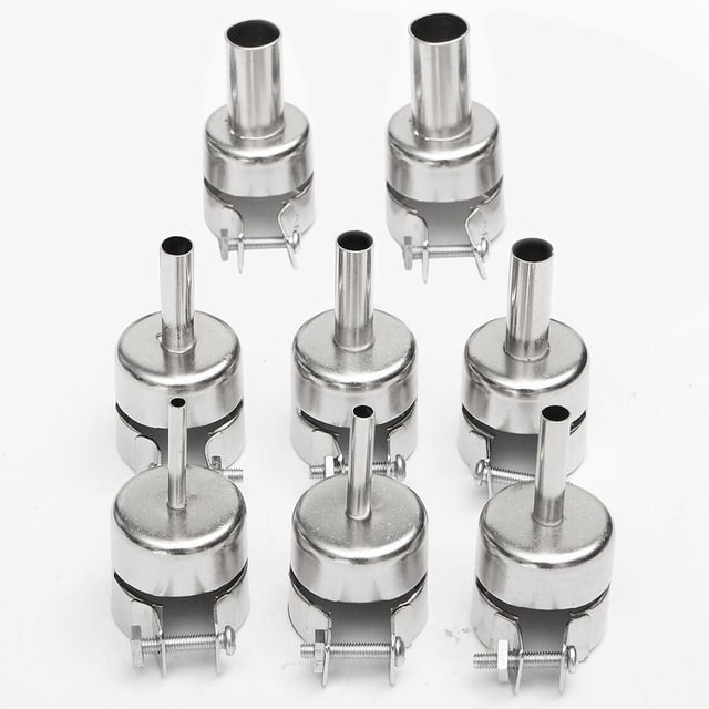 8pcs generador de aire caliente boquillas máquina de aire caliente conjunto de soldadura de aire cal Tomshoo Boquilla
