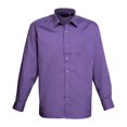 thumbnail image 1 of Premier Mens Poplin Long-Sleeved Shirt, 1 of 2