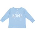 thumbnail image 3 of Inktastic It's Home- State of Iowa Outline Distressed Text Boys or Girls Long Sleeve Toddler T-Shirt, 3 of 5