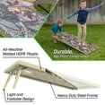 thumbnail image 5 of GoSports Tough Toss All Weather Cornhole Outdoor Game - 2 Regulation Size Boards, 8 Bean Bags, and Carry Case - Woodland Camo, 5 of 6