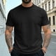 thumbnail image 1 of Ceisia Men's Slim Fit Short-Sleeve Mock Neck Basic T-Shirt Solid Color Spring Summer Shirt Gift, 1 of 5