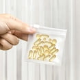 thumbnail image 5 of Cozival Reusable Zippered Pill Pouch Bags, Travel Medicine Organizer with Slide Lock, Lightproof Portable Pill Pouches for Medication Vitamins Storage, 5 of 5