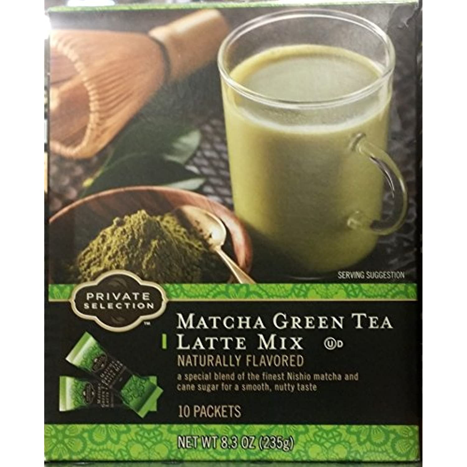 Private Selection Matcha Green Tea Latte Mix 8.3 Oz (Pack Of 2