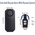 thumbnail image 4 of 113dB Bike Alarm Anti Theft,Bicycle Alarm with Remote Control,Wireless Anti-Theft Security Alarms with Universal Remote Strap for Bike Motorcycle Scooter Vehicles Door Window, 4 of 9