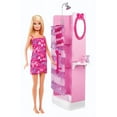 thumbnail image 2 of Mattel Female Barbie Glam Shower Doll, Multicolor, 3 Count, 1.75 oz, 2 of 2