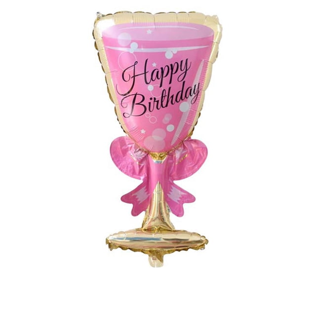 Bewildely Globos de boda, taza de cerveza, forma de botella, papel de aluminio, decoraciones para fiesta de cumpleaños, globos de fiesta para Kits de decoración para fiestas 2 93*48cm