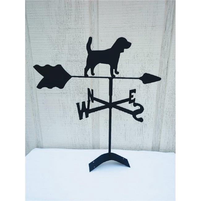 The Lazy Scroll beagleroof Beagle Roof Mount Weathervane